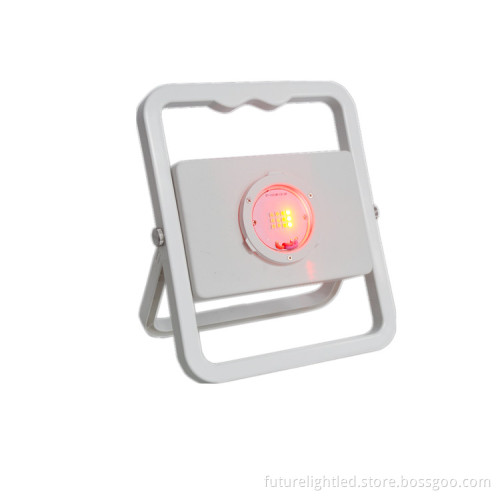 smart led flood light 10w Dimmable+SOS+USB Rechargeable flood led light